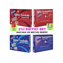 Tombala-hayvanlar Serisi Ve Meyve Serisi - Eğitici Tombala