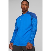 Puma Teamcup Training Fermuarlı Antreman Ceket 65798302 Mavi