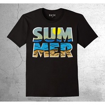 Summer Yaz Swiming Deniz Kum Güneş Tişört Çocuk T-shirt 001