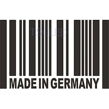 Made In Germany Araba Sticker Yapıştırması 20 Cm