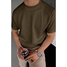 Genius Store Erkek Tişört Basic Bisiklet Yaka Tişört Rahat Kesim Dökümlü Günlük Spor Tshirt Haki Genius Store Erkek Tişört Basic Bisiklet Yaka Tişört Rahat Kesim Dökümlü Günlük Spor Tshirt Haki