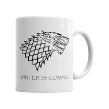 Casa Stark Goot Winter İs Coming Kupa Bardak Porselen Karışık