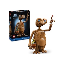 LEGO® Ideas E.T. the Extra-Terrestrial 21370 - Yetişkinler için Işıklı Yapım Parçası İçeren Model Yapım Seti (1226 Parça)