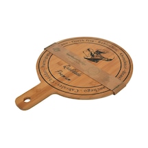 Bambum Asiago 40x30cm pizza & Peynir Sunum Tahtası Büyük B2640