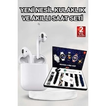 2025 Model Akıllı Saat Ve 2.nesil Tws Bluetooth Kulaklık Yüksek Ses Kaliteli Yeni Nesil