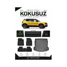 Jeep Avanger 2026 Model Aracınıza Özel 4d Karbonlu Kauçuk Paspas Takımı Ve Üst Bagaj Havuzu