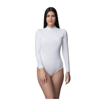 Bordo Underwear Özkan Marka Fit Kalıp Lirona A Kalite Yumuşak Pamuklu Balıkçı Dik Beyaz