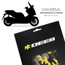Deeb Universal Amortisör Çorabı Gri Sarı M Beden Gri - Sarı