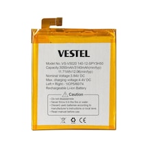 Vestel Uyumlu Venüs V5020 Pil Batarya Tamir Seti