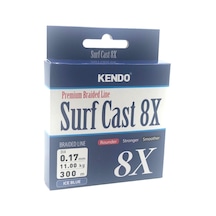 Kendo Surf Cast 8X Fıghtıng 300 Mt Örgü Ip ( Ice Blue) (460843123)