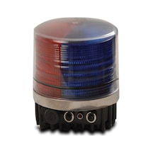Silindirik Ikaz Lambası Vertex 104 Kırmızı Mavi (534231582)