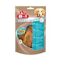 8in1 Fillets Pro Dental Diş Sağlığı İçin Fileto Tavuklu Köpek Ödül Maması - 80gr