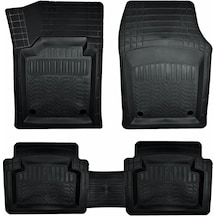 Teamcar Maximum Fiat Egea Paspas 4D Havuzlu Siyah