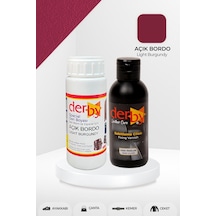 Derby Deri Mont Boyası ve Sabitleme Cilası 100 G Set