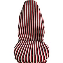 Seat Exeo Oto Koltuk Kılıfı Zebra Model Siyah Kırmızı Beyaz