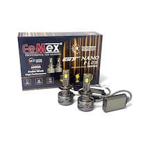 Femex Gt Nano Plus Csp Lumıled Royal Chipset Radyatör Soğutmalı H7 Led Xenon Led Headlight