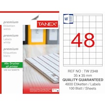 Tanex Etiket Tw-2348 35X35MM