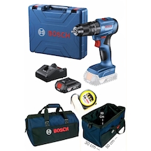 Bosch GSB 185 Li Darbeli Matkap Vidalama Tek Akü + Çanta + Metre