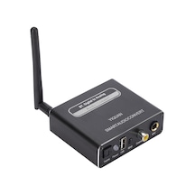 Gajeena Yq-31 Bluetooth 5.0 Dijital Analog Dönüştürücü - Mikrofon Girişli, Uzaktan Kumandalı, Ev Sineması Ve Müzik İçin