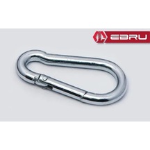 Tedar Yaylı Karabina, Çengel, Kanca 6mm - 50 Adet Najmaddin