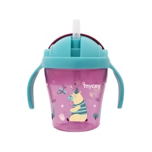 My Cey Pipetli Bardak Kız 200 ML Çok Renkli