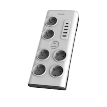 Philips Spn7060wa/62 6'lı Akım Korumalı & 5 Usb Girişli Prız 900j 2 M 1 X Type C - 4 X Type A Spn7060wa/62 2 M