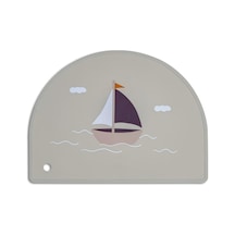 Citron Silicone Placemat Semi Circle Mama Altlığı - Vehicles