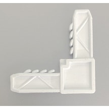 Sineklik Köşe Takozu - Pencere İçin - Beyaz 10x20