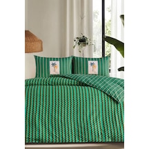 Doqu Home Jungle Muse Festıval Nevresim Takımı Çift-summer Yeşil