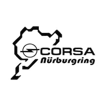 Corsa Nürburgring Sticker Araba Stickerı Yapıştırma