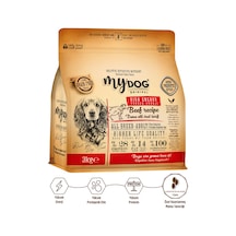 Mydog Az Tahıllı Dana Etli Yüksek Enerji Yetişkin Tüm Irk Köpek M Mydog Az Tahıllı Dana Etli Yüksek Enerji Yetişkin Tüm Irk Köpek M