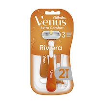 Gillette Venus Tıraş Makinesi Riviera Kadın 2'li - 4 Adet Tarı
