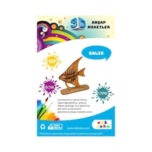 Ahşap Maket Balık Boya Ve Fırça