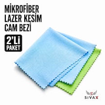 40x40 Cam Bezi 2 Li Paket İz Bırakmaz Oto Cam Bezi