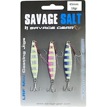 Savage Gear 18gr Psycho Sprat Lrf Jig 3 Adet Turkish Zebra Mix