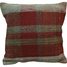 Zehra Abla Halı Yeni El Dokuma Dekoratif Kilim Kırlent Yastık Kılıfı 6011