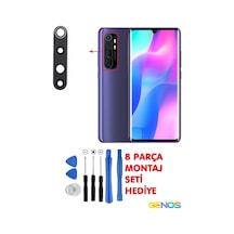 Xiaomi Mi Note 10 Lite Arka Kamera Camı Kamera Lensi Tamir Seti