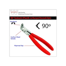 Weber 1231 Plastik Ve Kurşun Için Yan Keski 150 Mm