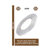 Özel Seri Banyo Bandı Dekor Şeridi Yapışkan Şerit Bant 0.50cm Genişlik 50 Metre Uzunluk