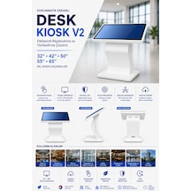 65 Touchscreen Desk Kiosk V2
