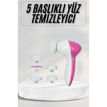 Mey İthalat Cilt Temizleme Ve Masaj Aleti 5 Başlıklı Akne Ve Sivilce Önleyici