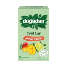 Doğadan Mango&lime Bitki Çayı 18'li Poşet - Etkili Yeşil Çay - 2 Adet Tarı