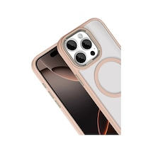 Joko Apple Uyumlu iPhone 15 Pro Max Uyumlu Terea Magsafe Kapak - Gold