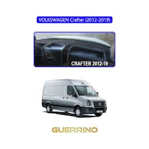 Volkswagen Crafter 2012-2019 Torpido Koruma Halısı Mavi Kenar