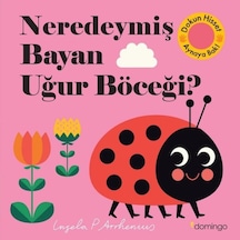Neredeymiş Bayan Uğur Böceği? Dokun Hisset Aynaya Bak!- Domingo Yayınevi