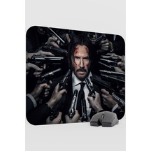 John Wick V2 48x40 Xl Gaming Kauçuk Kaymaz Taban Mouse Pad Fare Altlığı