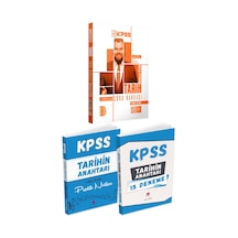 2026 Kpss'nin Anahtarı Tarih Pratik Notlar + Deneme + Benim Hocam Tarih Soru Bankası 3 Kitap