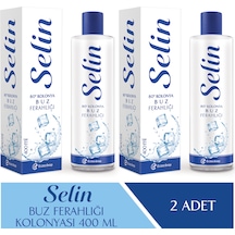 Selin Parfümlü Kolonya Buz Ferahlığı 400 ML 2'li
