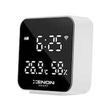 Xenon Smart Dijital Termometre Monitörlü &amp Akıllı Kumanda Ir / Wifi Saatli Klima Tv Kontrolü X7511 Çok Renkli