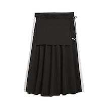 Puma T7 Midi Pleated Skirt Siyah Kadın Etek